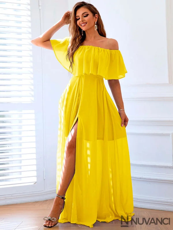 Vestido Kátia Amarelo / P Feminino 200225