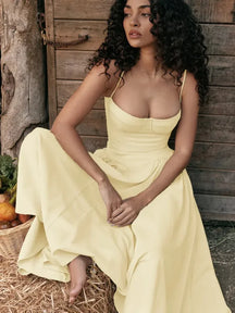 Vestido Laís Amarelo / P Feminino 200228