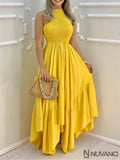 Vestido Longo Cíntia Amarelo / M Feminino 0200315